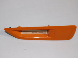 Audi R8 Gen 2 V10 Plus 4S Passenger left solar orange exterior door handle lock cover 4S2 837 240