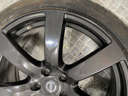 Nissan GTR R35 alloy wheel front 2009 Skyline GT-R 3.8 V6 Damaged