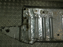 Vauxhall VX220 Turbo exhaust backbox heat shield damaged