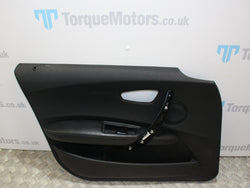 2005 BMW 120D 1 Series Passenger side front leather door card