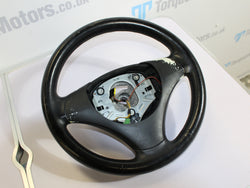 2005 BMW 120D 1 Series Steering wheel NO AIRBAG