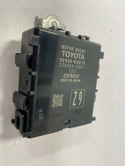 Toyota Yaris GR Wiper Control Relay 85940-K0010 2021