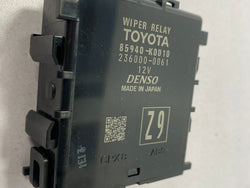 Toyota Yaris GR Wiper Control Relay 85940-K0010 2021