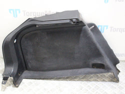 Audi S3 8P Boot side panel carpet cover parcel shelf support passenger left
