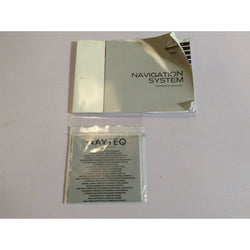 Nissan 370z GT Sat nav navigation booklet