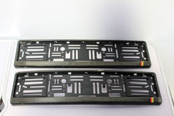 Audi RS4 B7 Carbon number plate holders 2006 Quattro A4