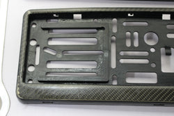 Audi RS4 B7 Carbon number plate holders 2006 Quattro A4