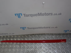 Mk5 astra vxr door bump rub strip moulding trim passenger side left red