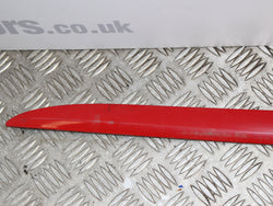 Mk5 astra vxr door bump rub strip moulding trim passenger side left red