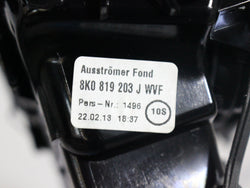 Audi RS4 B8 Rear centre console air vents