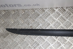 Mk5 astra vxr door bump rub strip moulding trim drivers side right carbon wrapped