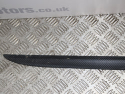 Mk5 astra vxr door bump rub strip moulding trim drivers side right carbon wrapped