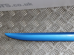 Mk5 astra vxr door bump rub strip moulding trim drivers side right blue