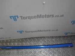 Mk5 astra vxr door bump rub strip moulding trim drivers side right blue