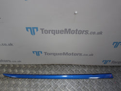 Mk5 astra vxr door bump rub strip moulding trim drivers side right blue