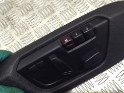 BMW M2 F87 2 Series Drivers side seat control switch panel