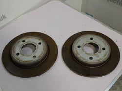Ford Fiesta ST MK7 Rear brake discs PAIR